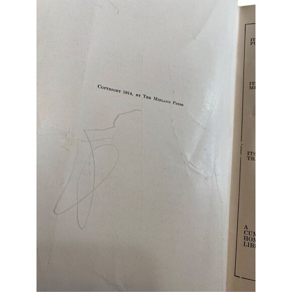 The Human Interest Library Volume 1 Hardcover Book Antique 1914 - Picture 7 of 16